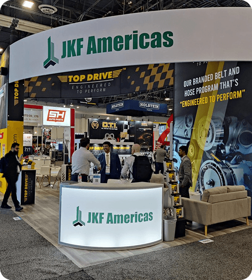 JKF Americas exhibition stand
