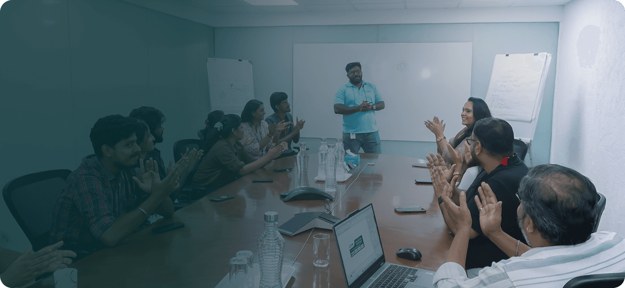 JK Fenner team meeting
