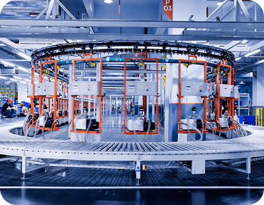 Automated manufacturing line
