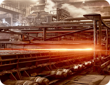 Steel rolling mill