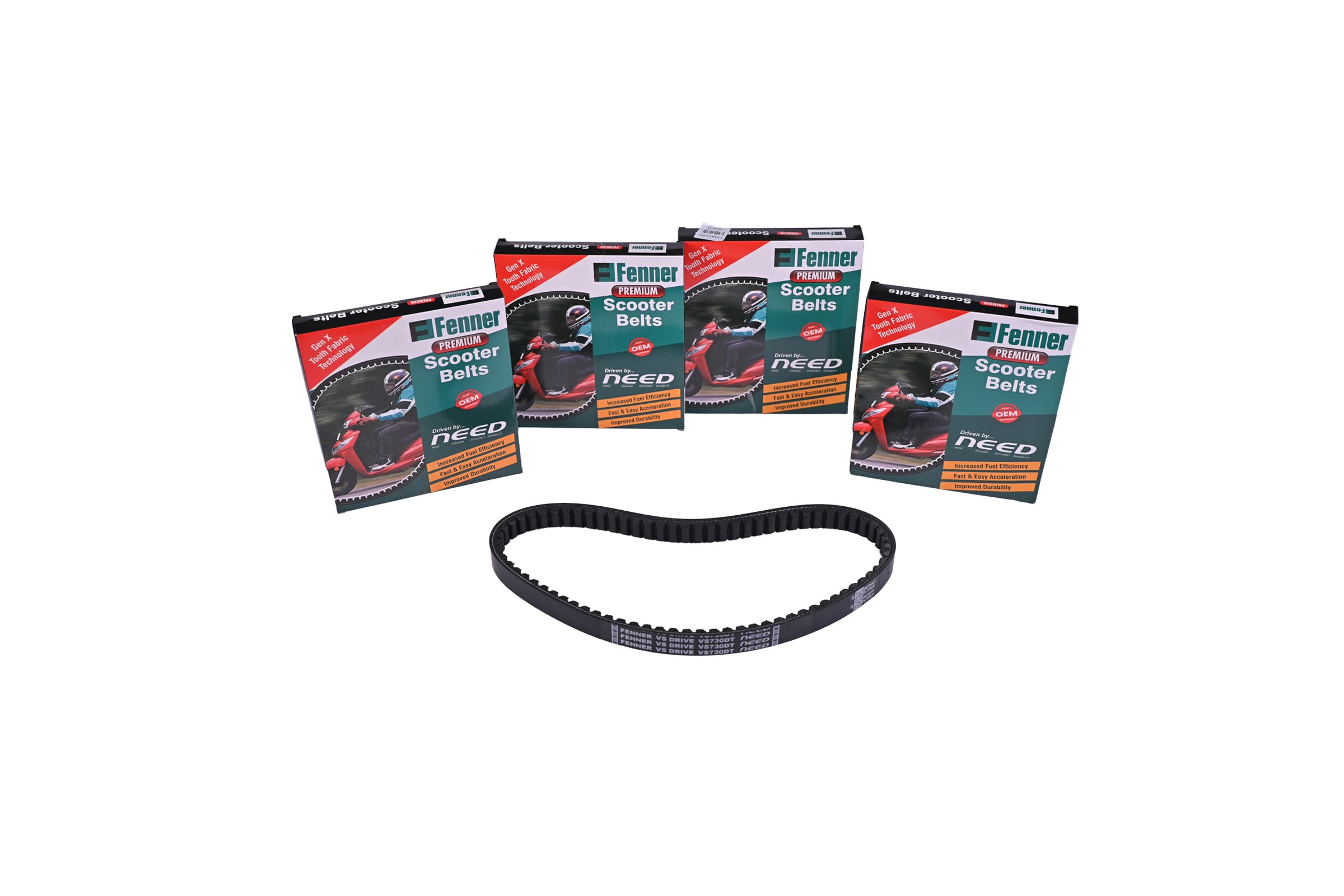 Single Cogged Variable Speed (Scooter) Belt